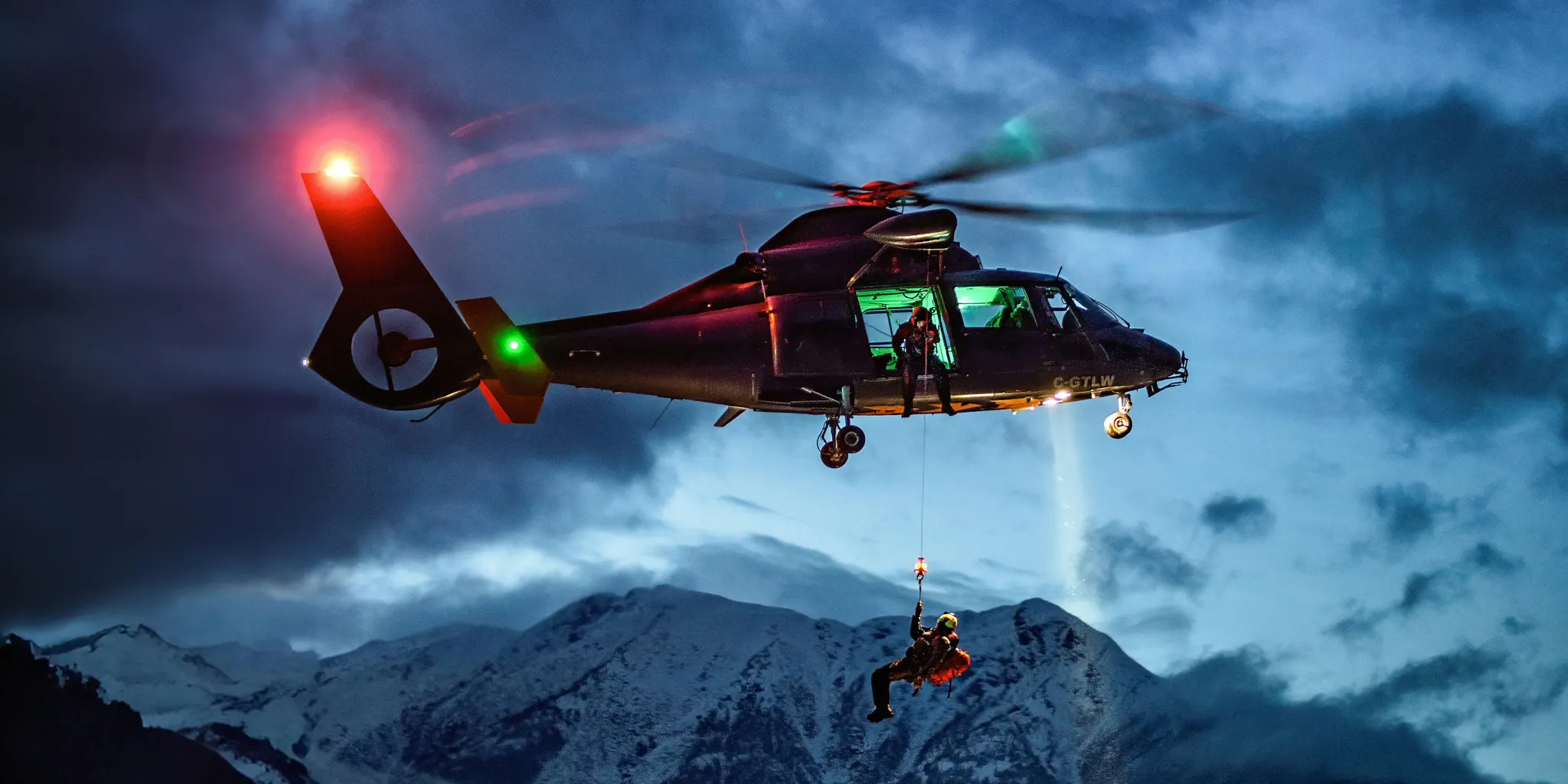 Firefighting on the night shift