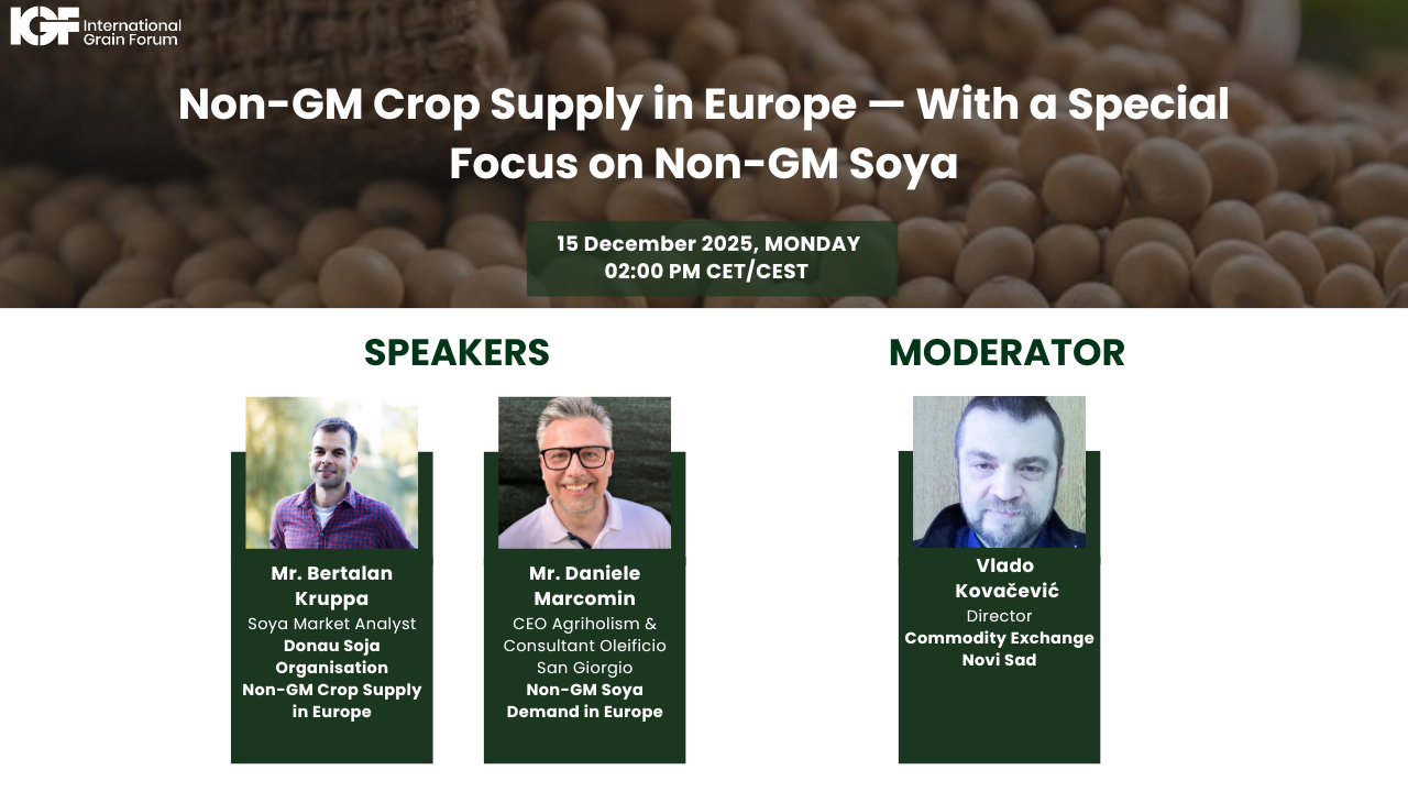 Non-GM Crop Supply in Europe — With a Special Focus on Non-GM Soya
