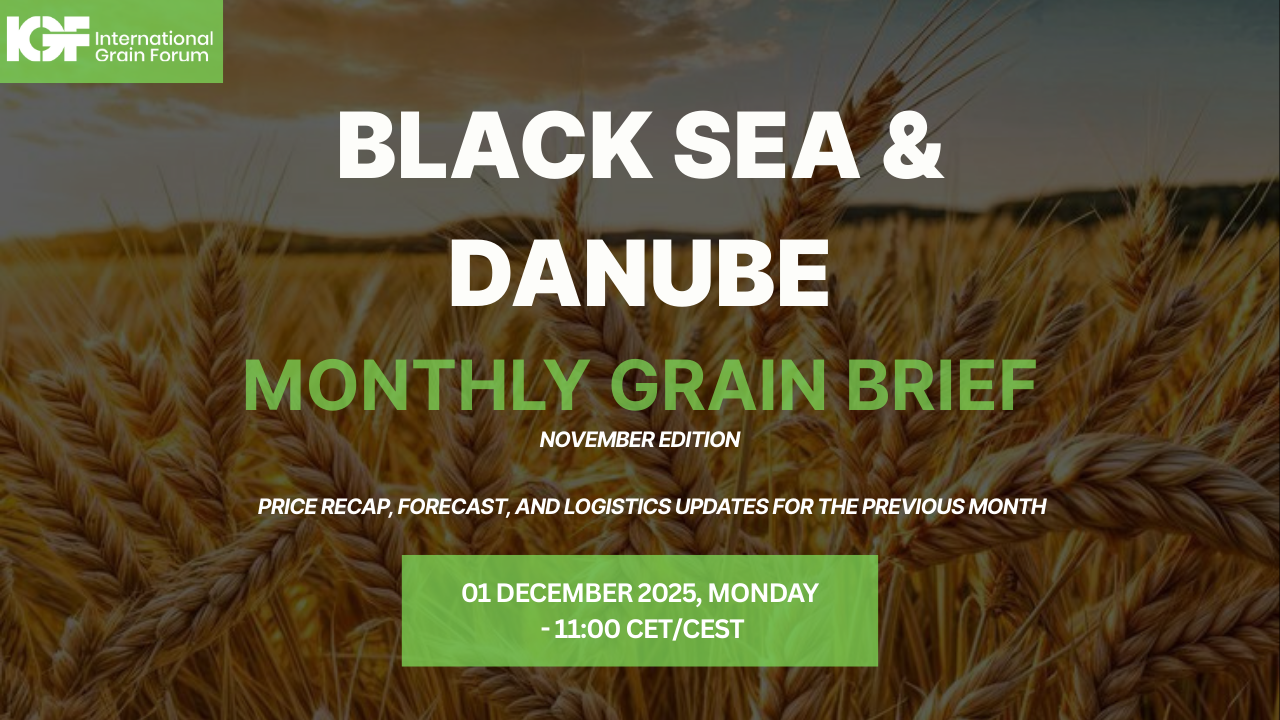 Black Sea  Danube Monthly Grain Brief — November 2025